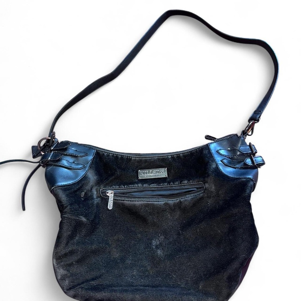 Killstar Black and Blue Serpent Shoulder Bag - Picture 2 of 2
